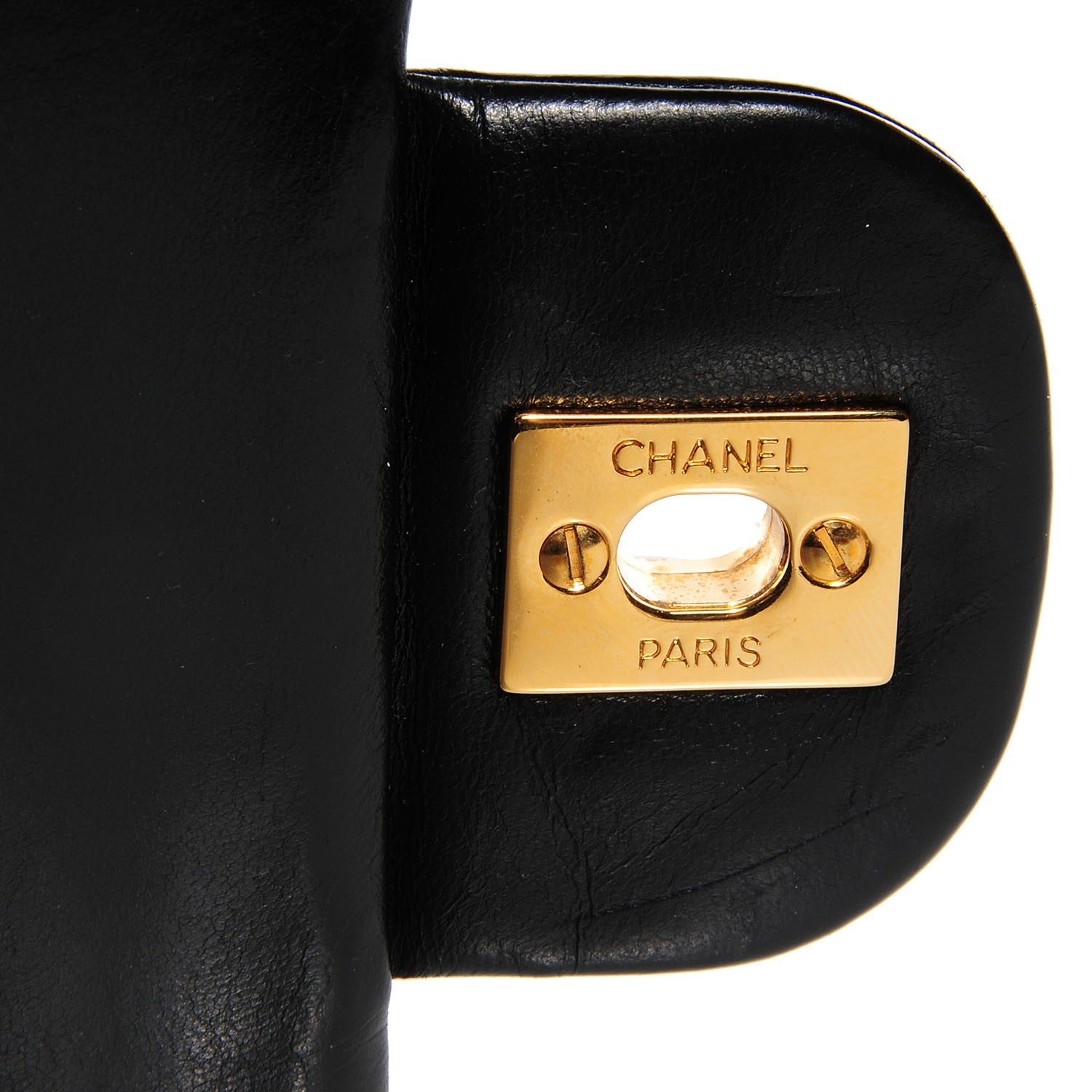 Chanel Lambskin Quilted Small Double Flap Black 6 of 8
