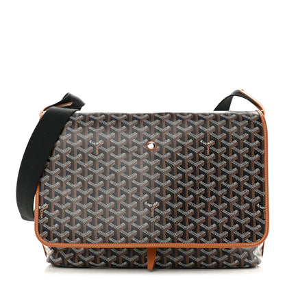 Goyard Goyardine Capetien Messenger Bag Black Gold 1 of 12