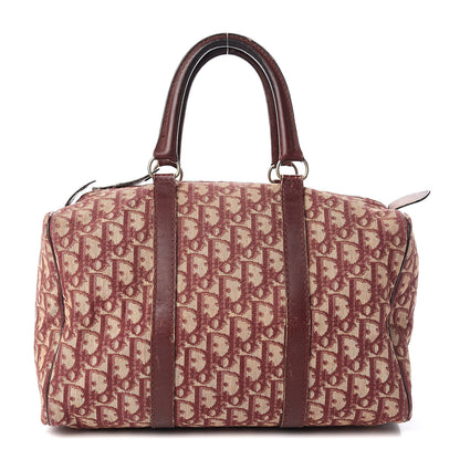 Christian Dior Monogram Boston Burgundy 1 of 16