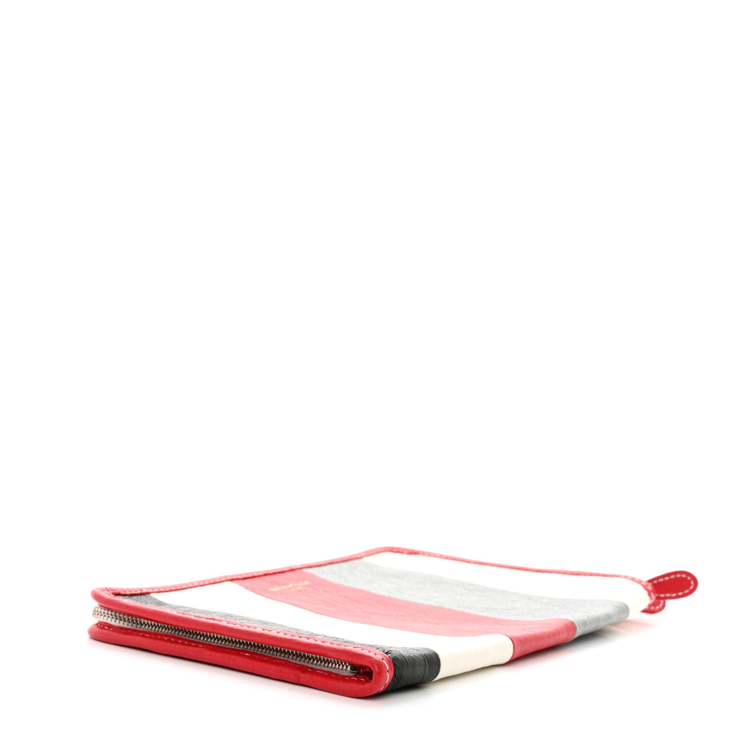 Balenciaga Agneau Arena Multicolor Bazar Pouch Red Multicolor 3 of 7