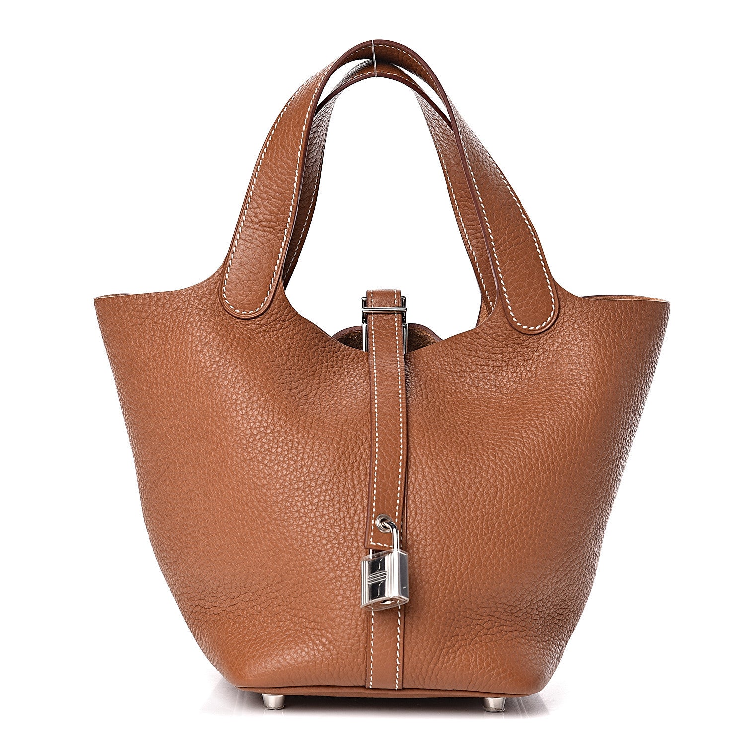 Hermes Taurillon Clemence Picotin Lock 18 PM Gold 1 of 10