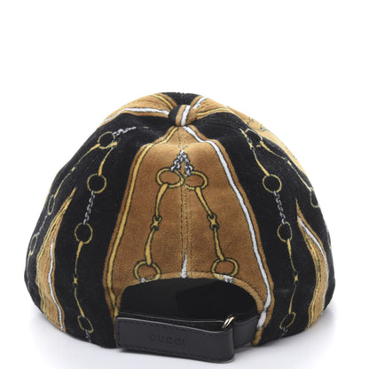 Gucci Chenille Printed Baseball Hat L Black Multicolor 5 of 8
