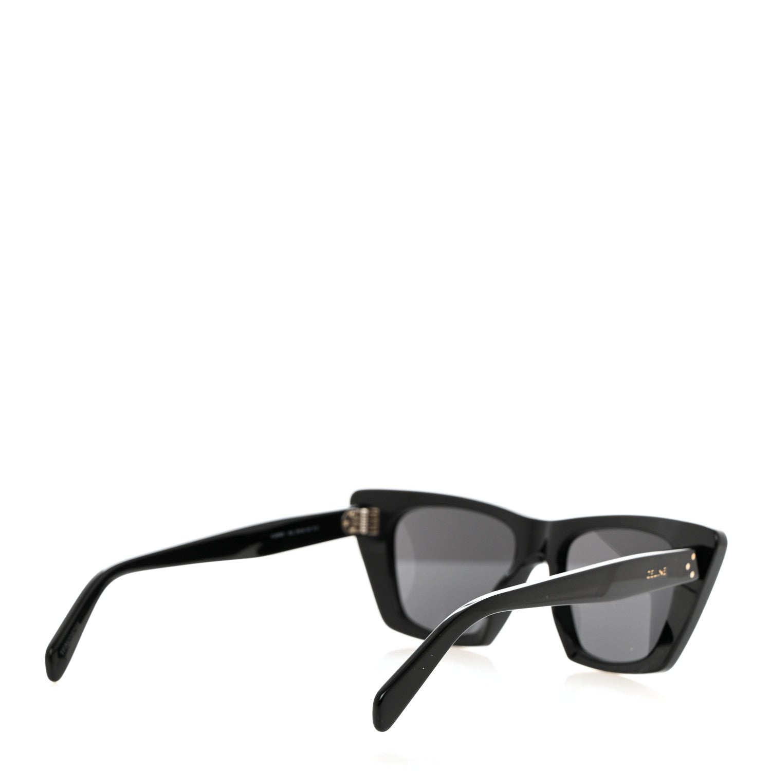 Celine Acetate Cat Eye Sunglasses CL40187I Black 4 of 6