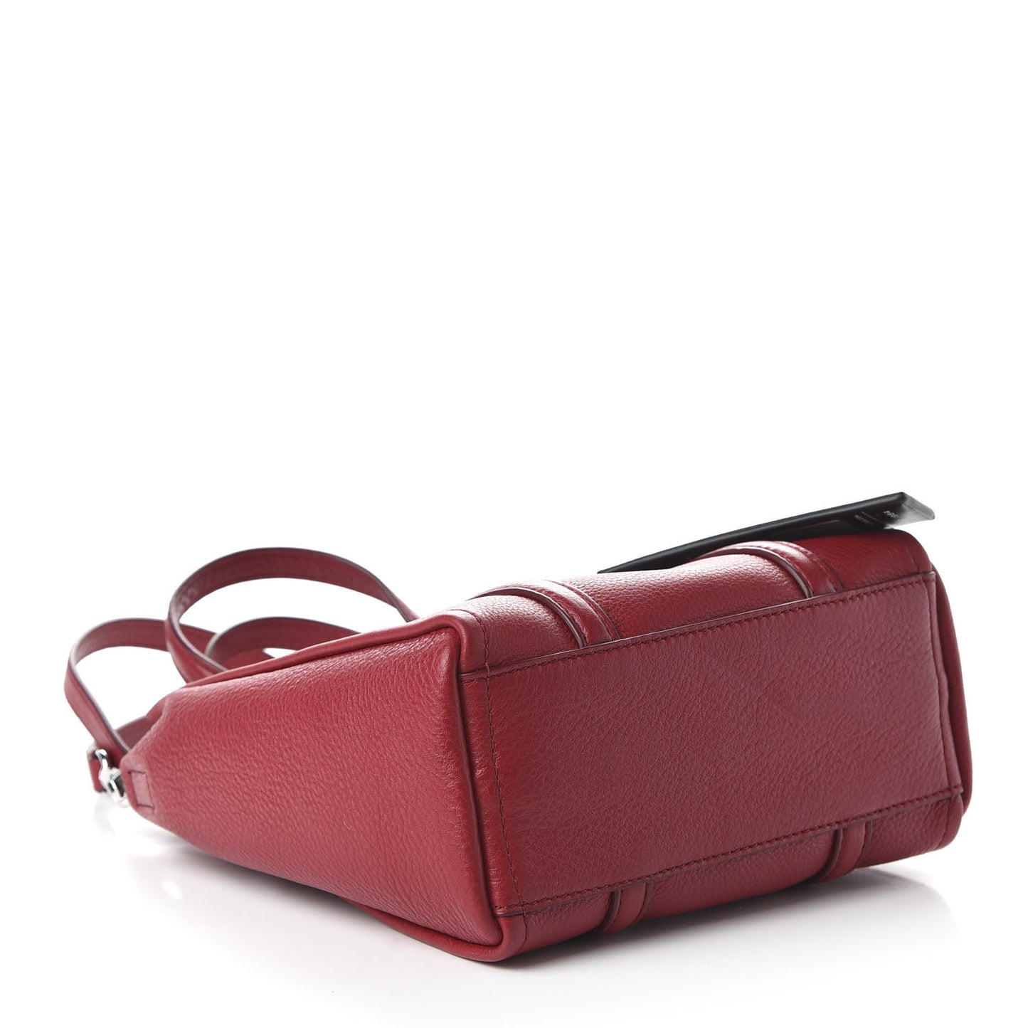 Grained Calfskin The Tag 21 Tote Cranberry