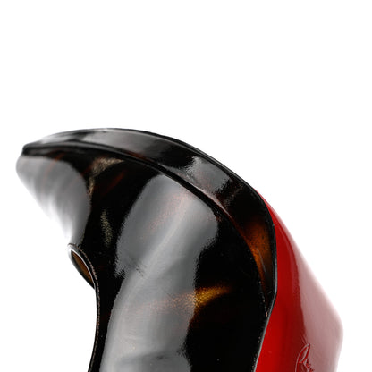 Christian Louboutin Patent Pigalle Plato 120 Pumps 39 Black Brown 10 of 10