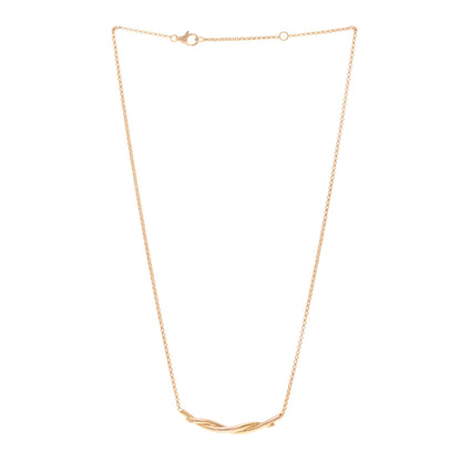 Cartier 18K Yellow Gold Entrelaces Pendant Necklace 3 of 4