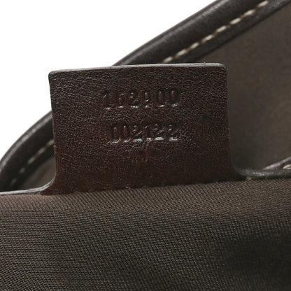 Gucci Monogram Small Pelham Shoulder Bag Dark Brown 7 of 11