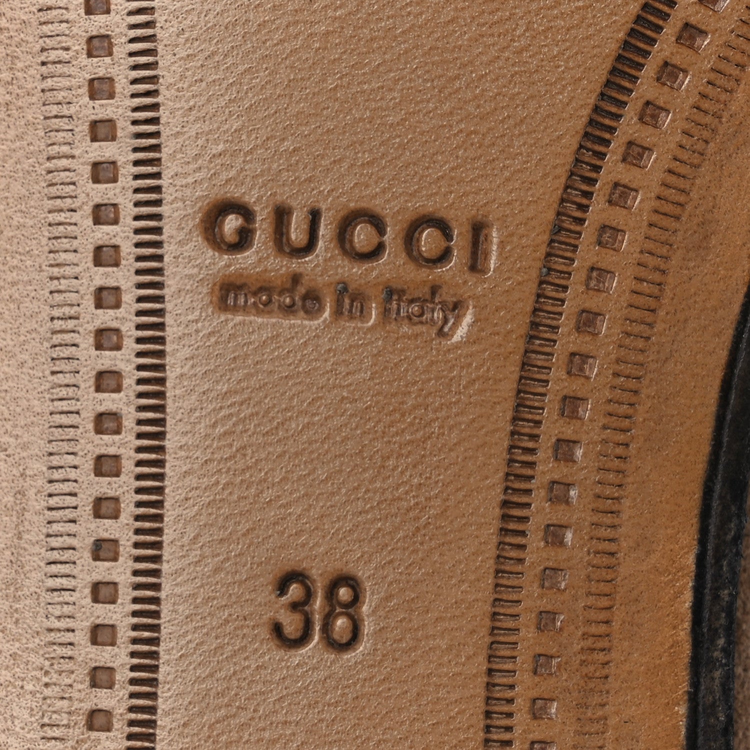 Gucci Suede Horsebit Womens Jordaan Loafers 38 Pink Sand 8 of 11