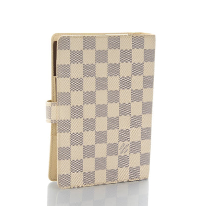 Louis Vuitton Damier Azur Medium Ring Agenda Cover 3 of 7