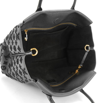 Louis Vuitton Veau Cachemire Tote W PM Black 5 of 7