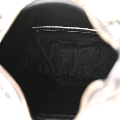 Balenciaga Metallic Agneau Arena Le Cagole Shoulder Bag XS Silver 6 of 13