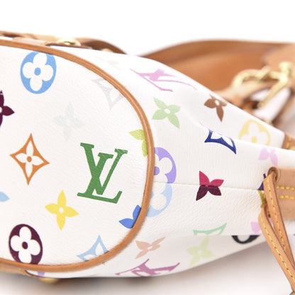 Louis Vuitton Monogram Multicolor Theda GM White 9 of 12