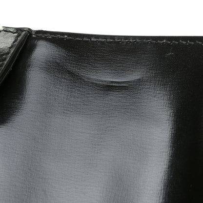 Gucci Boarded Dyana Lux Calfskin Web Monochrome Medium Bamboo 1947 Top Handle Bag Black 12 of 13