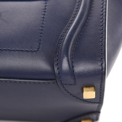 Celine Smooth Calfskin Micro Luggage Navy Blue 13 of 17