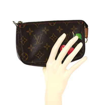 Louis Vuitton Monogram Cerises Mini Pochette Accessories 3 of 13