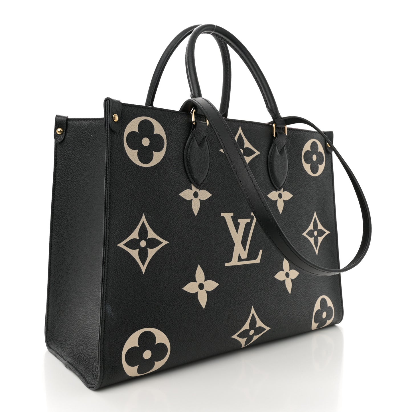 Empreinte Monogram Giant Onthego MM Black Beige