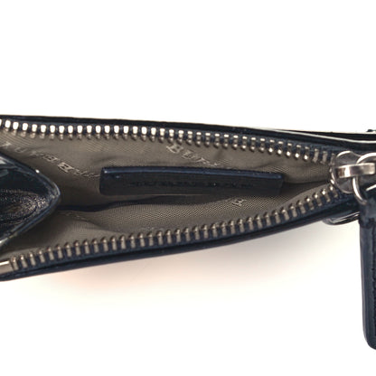 Burberry Nova Check Patent Zip Card Holder Black 5 of 8