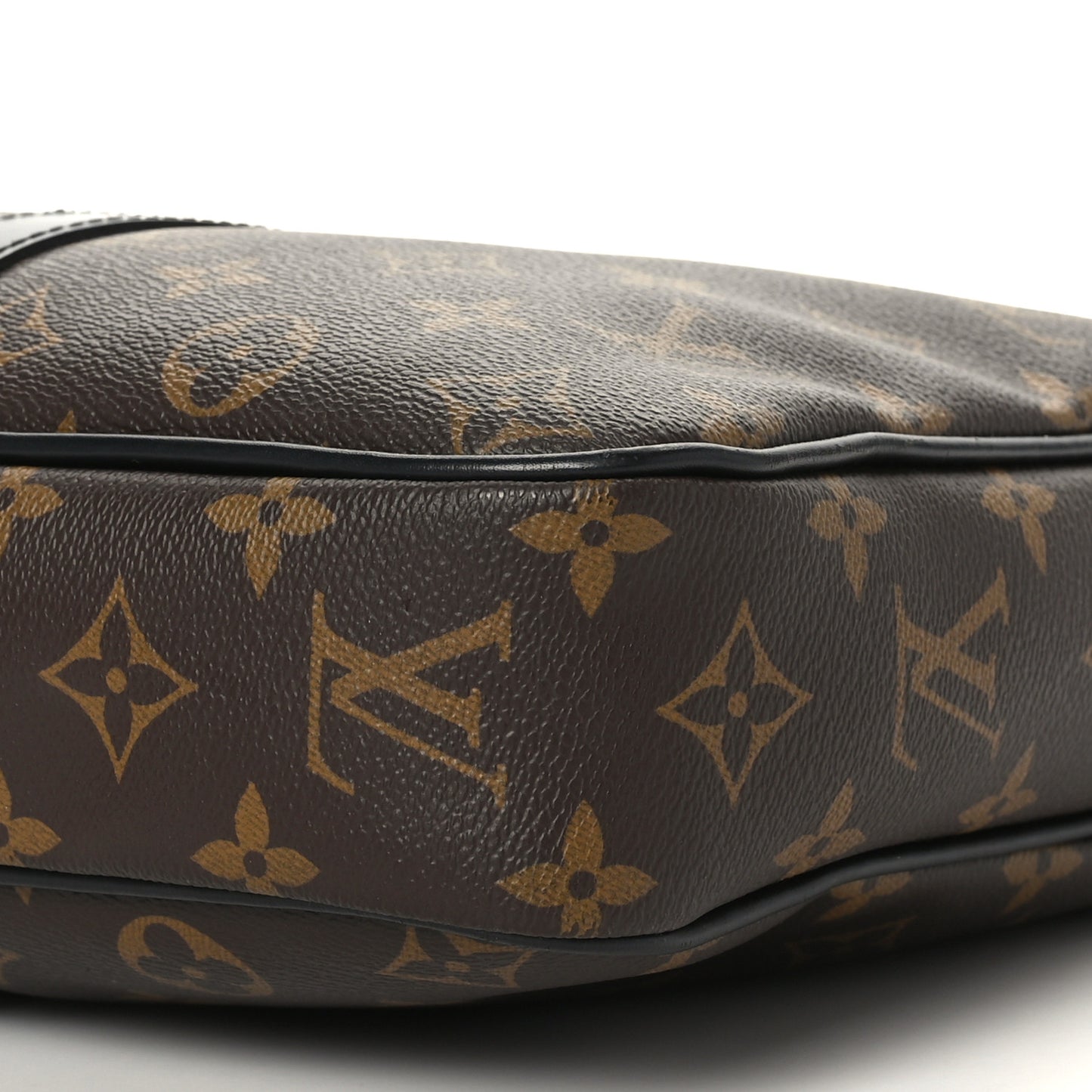 Monogram Macassar Porte Documents Voyage Soft Briefcase