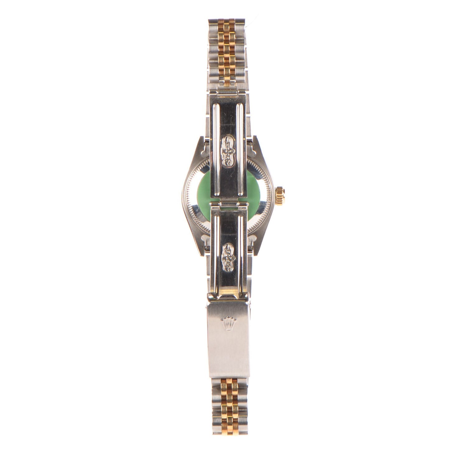 Stainless Steel 18K Yellow Gold 26mm Oyster Perpetual Datejust Watch Champagne 79173