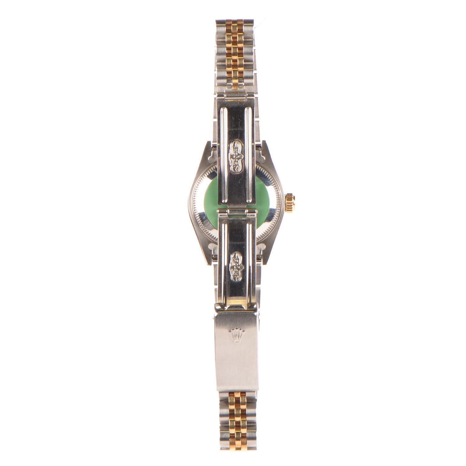 Rolex Stainless Steel 18K Yellow Gold 26mm Oyster Perpetual Datejust Watch Champagne 79173 4 of 9