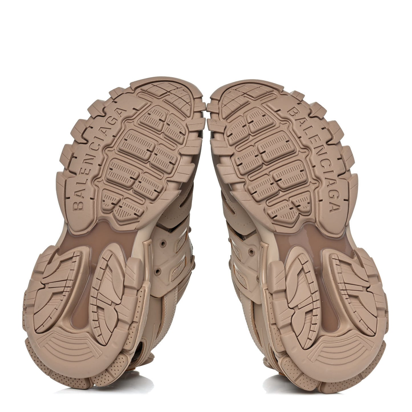 Mesh Rubber Uni-Matte Full Color Womens Track Sneakers 37 Full Beige