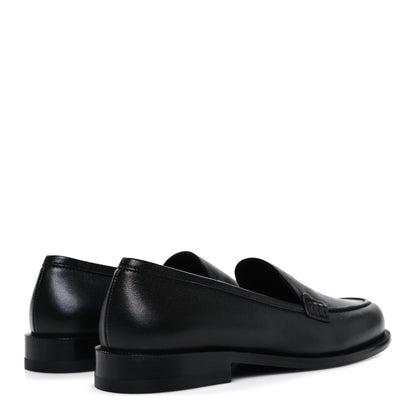 Chanel Lambskin CC Mocassin Loafers 38.5 Black 5 of 11