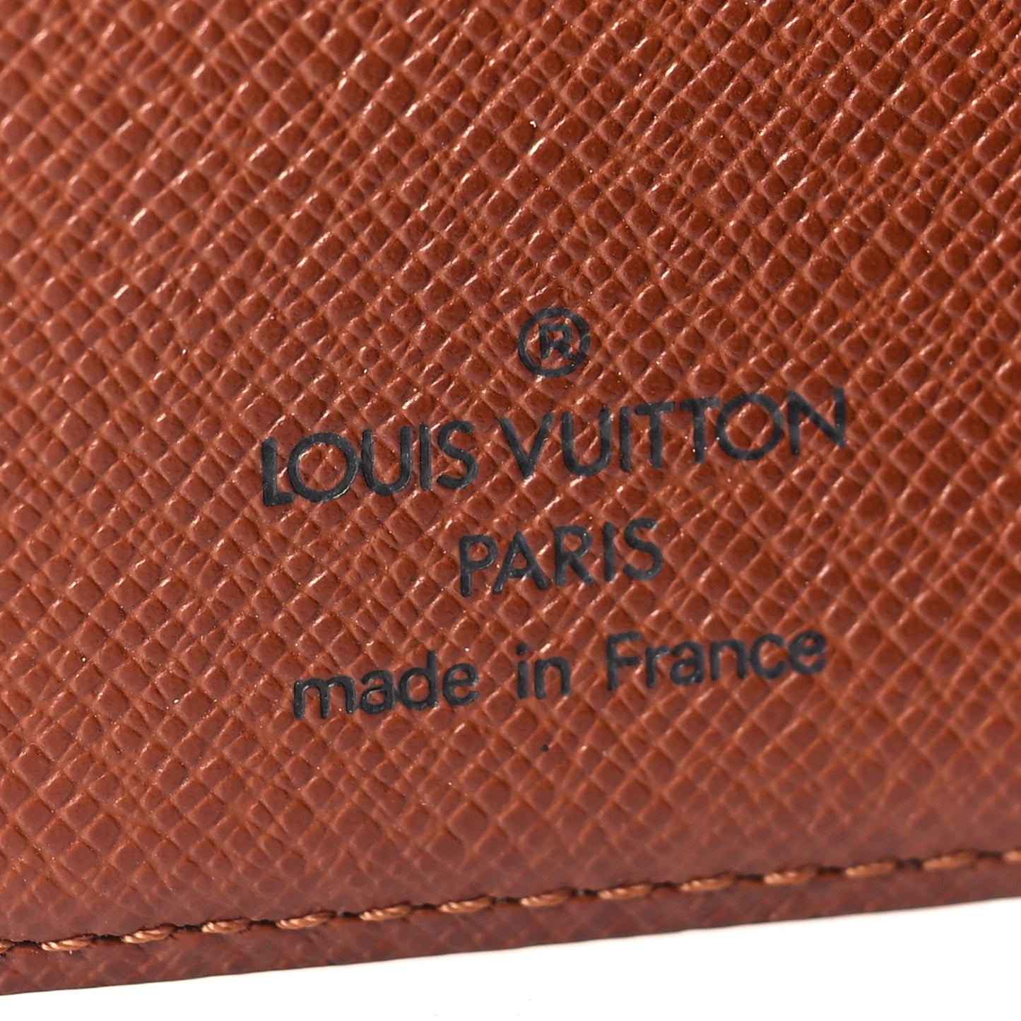 Monogram Porte Valeurs Checkbook Wallet