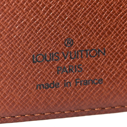 Louis Vuitton Monogram Porte Valeurs Checkbook Wallet 6 of 6