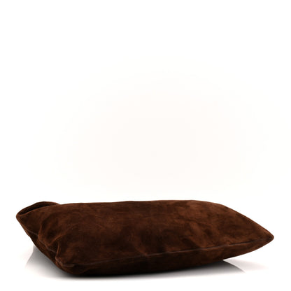 The Row Suede Small Bindle Bag Espresso 4 of 9