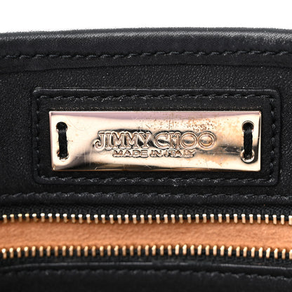Jimmy Choo Calfskin Star Studded Tote Black 6 of 12