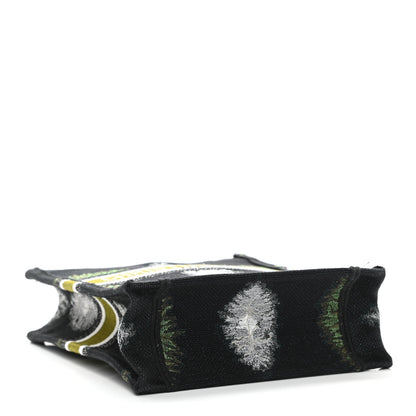 Christian Dior Canvas Tie And Dior Vertical Book Tote Green Multicolor 4 of 11