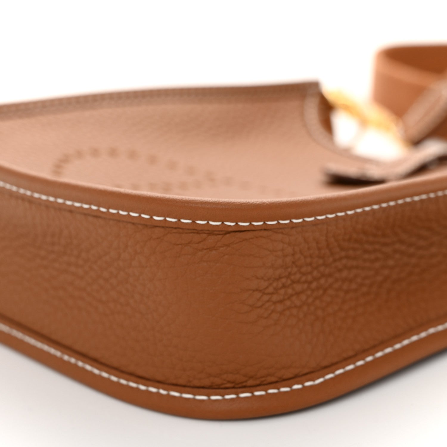 Hermes Taurillon Clemence Evelyne TPM Gold 10 of 11