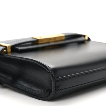 Saint Laurent Smooth Calfskin Mini Manhattan Shoulder Bag Black 7 of 13