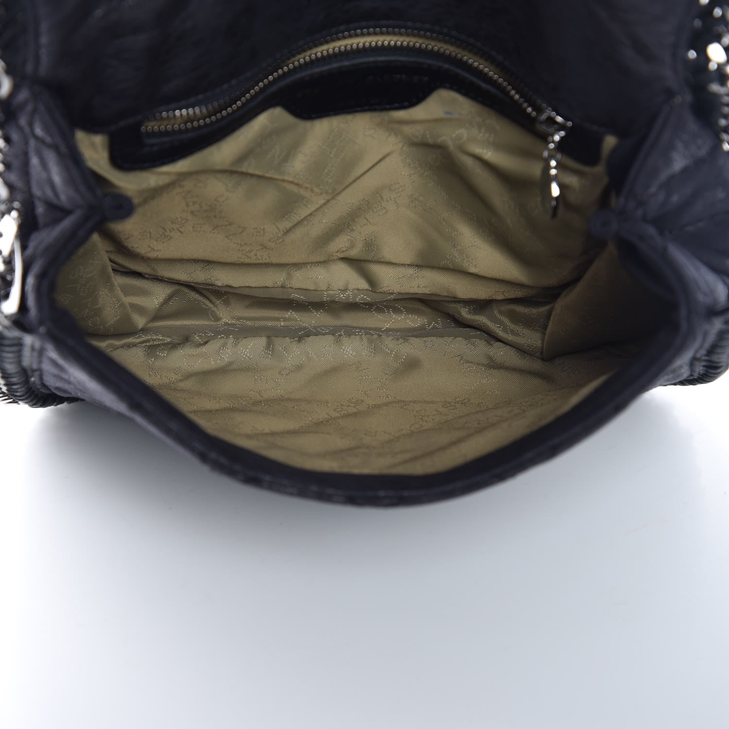 Stella McCartney Shaggy Deer Quilted Falabella Shoulder Bag Black 4 of 7