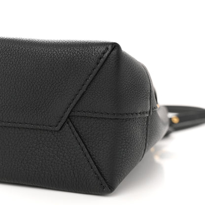 Louis Vuitton Calfskin Lockme Mini Backpack Black 10 of 13