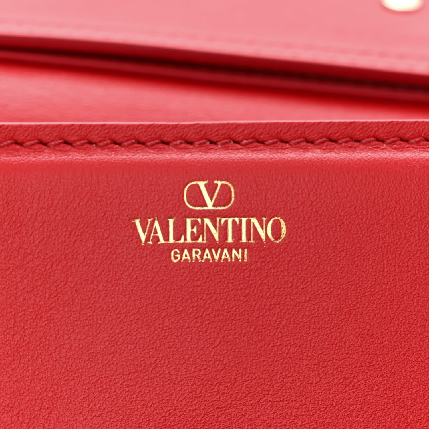 Valentino Garavani Calfskin Enamel Vlogo Small Loco Shoulder Bag Rouge Pur 6 of 10