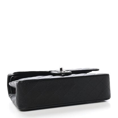 Chanel Caviar Quilted Medium Double Flap Black 5 of 10