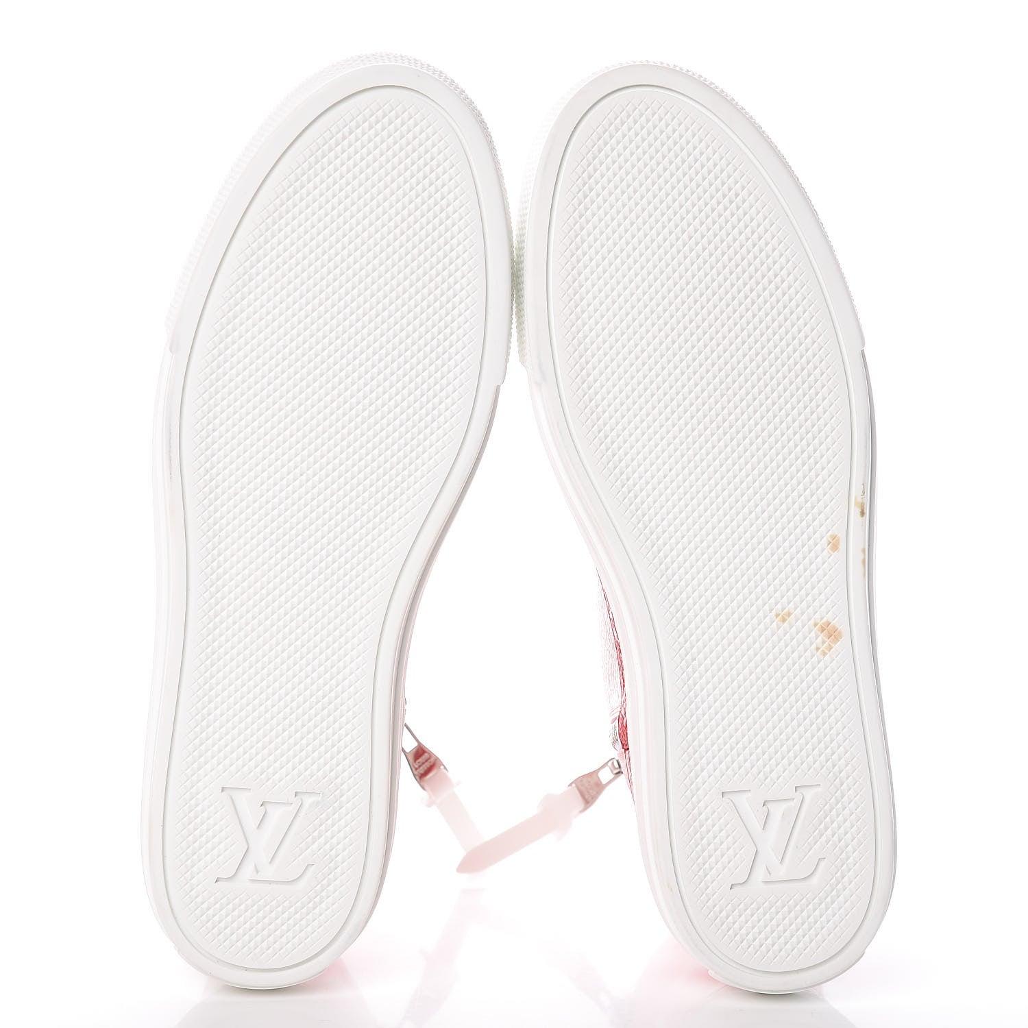 Louis Vuitton Monogram Giant Stellar Sneaker Boots 37.5 Rose Rouge 5 of 11