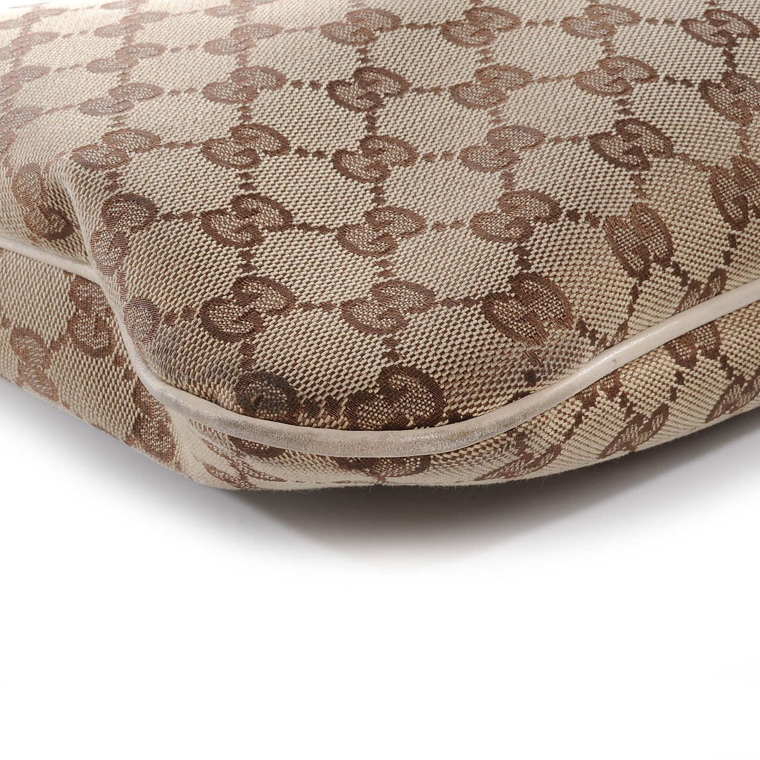 Gucci Monogram GG New Britt Hobo Ivory 6 of 9