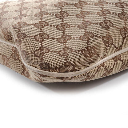 Gucci Monogram GG New Britt Hobo Ivory 6 of 9