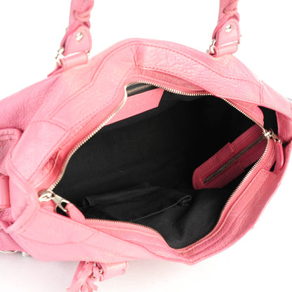 Balenciaga Agneau Giant 12 Silver Hardware City Rose Bombon Raspberry 5 of 7
