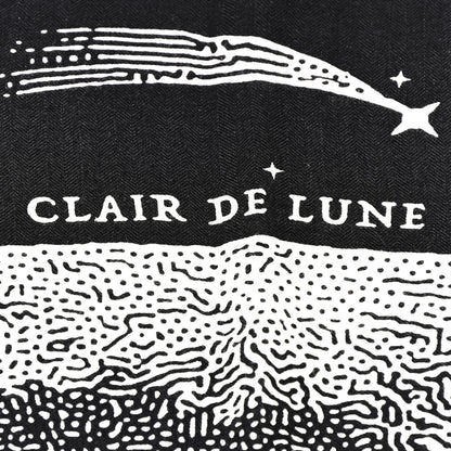 Hermes Silk Cashmere Clair De Lune Shawl 140 Black White 4 of 4