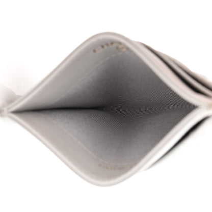 Chanel Caviar Quilted Card Holder Grey 5 of 8