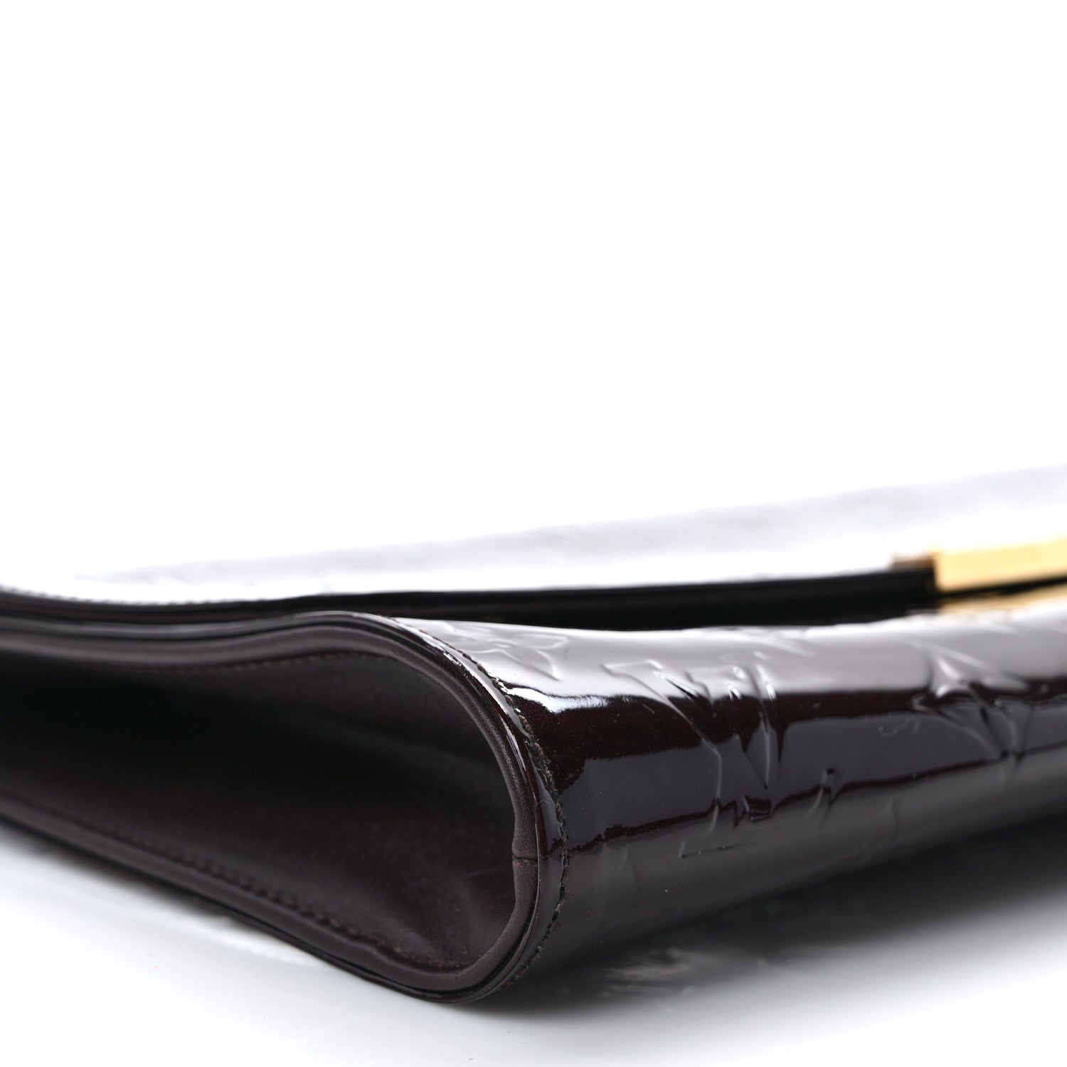 Louis Vuitton Vernis Robertson Clutch Amarante 7 of 8