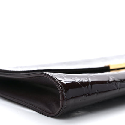 Louis Vuitton Vernis Robertson Clutch Amarante 7 of 8