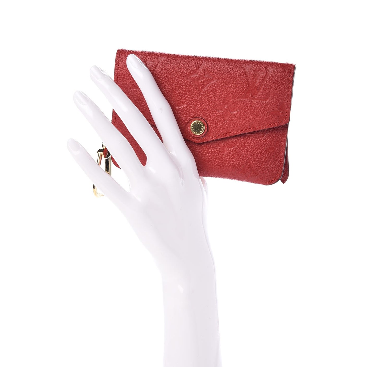 Empreinte Key Pouch Cherry