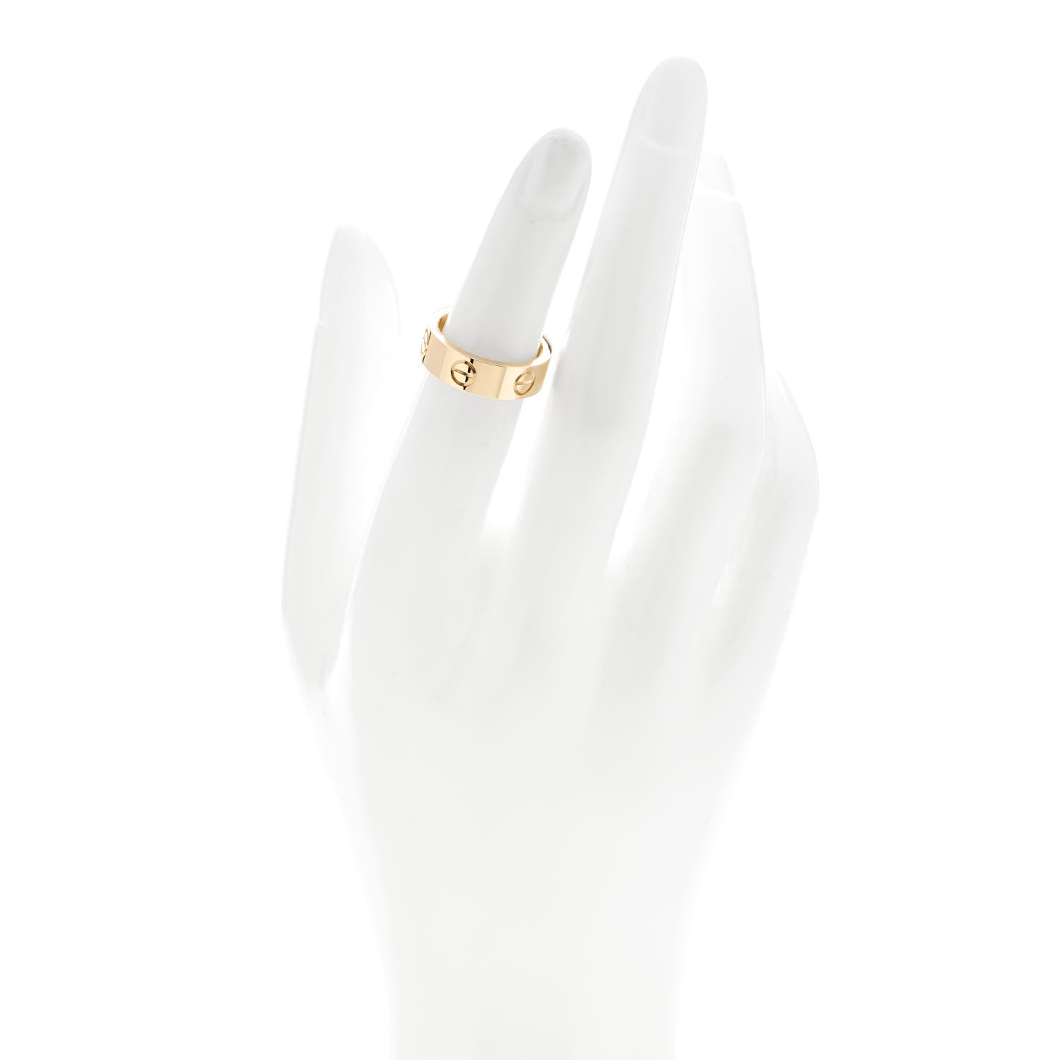 Cartier 18K Yellow Gold 5.5mm LOVE Ring 49 4.75 2 of 4