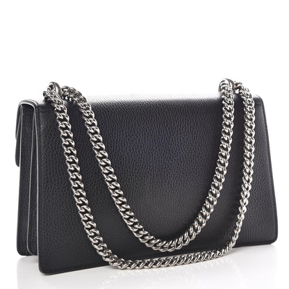 Gucci Pebbled Calfskin Small Dionysus Shoulder Bag Black 3 of 12