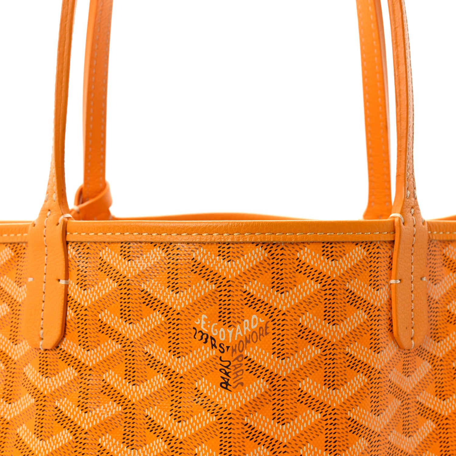 Goyard Goyardine Saint Louis PM Yellow 7 of 9