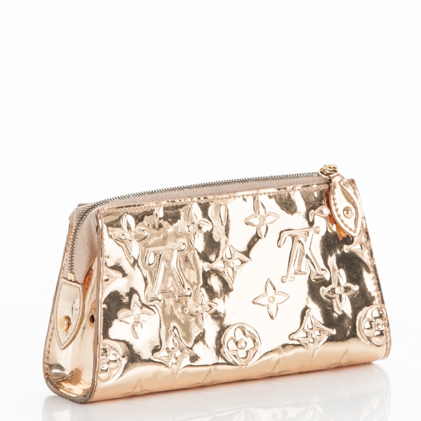 Monogram Miroir Trousse Cosmetic Bag Gold